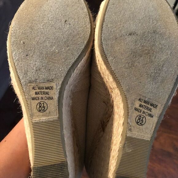 Soda high heels wedge size 7.5 - 8.5 - Picture 2 of 3